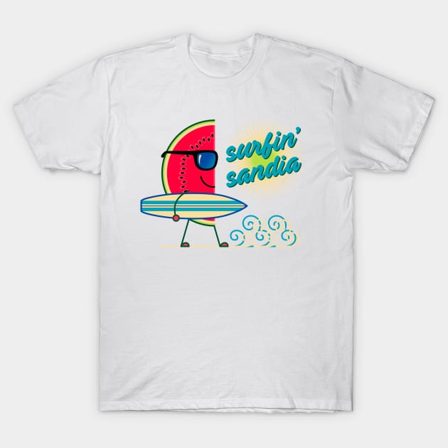 Surfin 'Sandia T-Shirt by byTxemaSanz